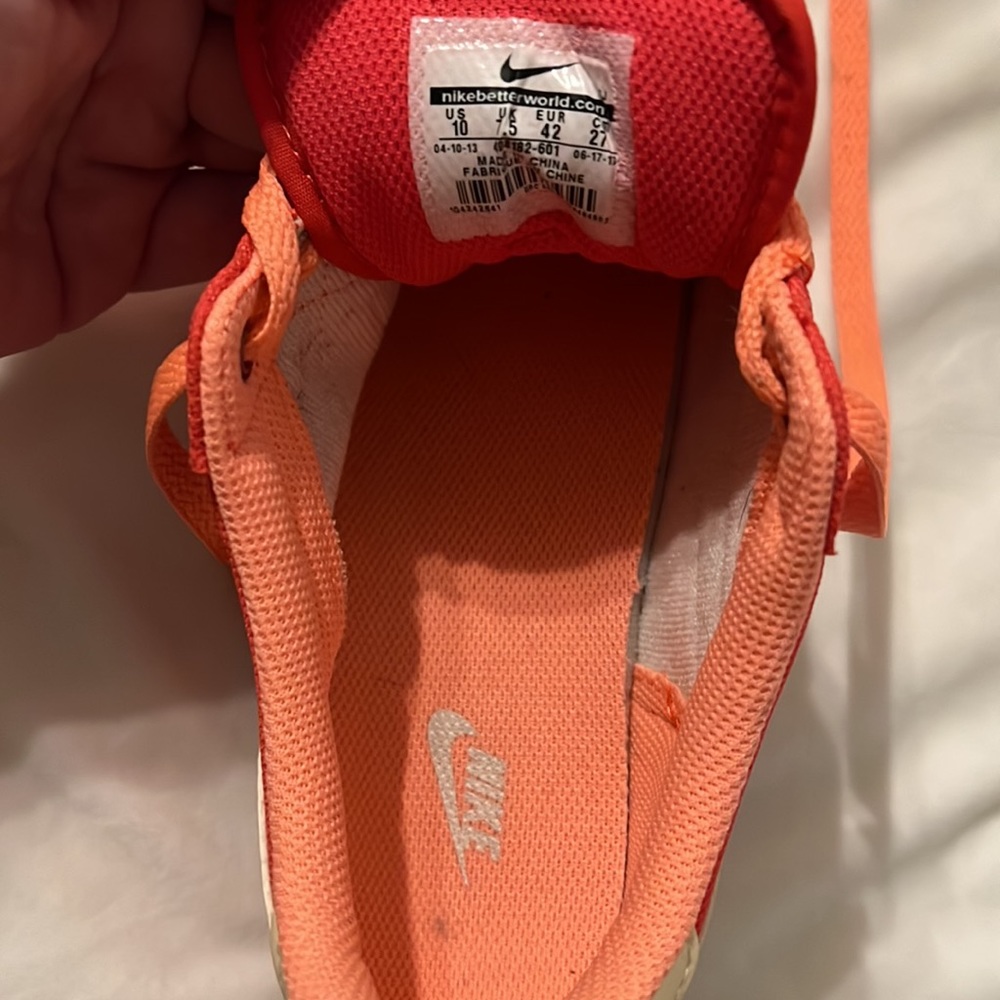 Nike Court Legacy Coral Bright, Women’s size 10 - Picture 9 of 9